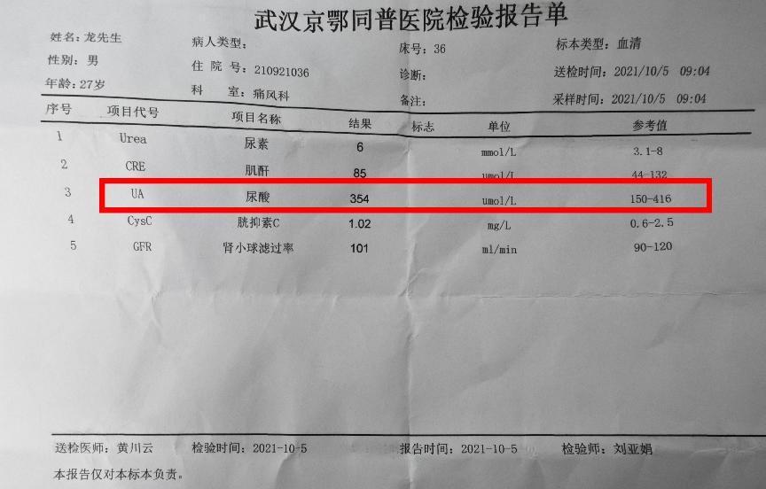 高尿酸3年，不忌口导致肾损伤，痛风专家黄川云助恢复